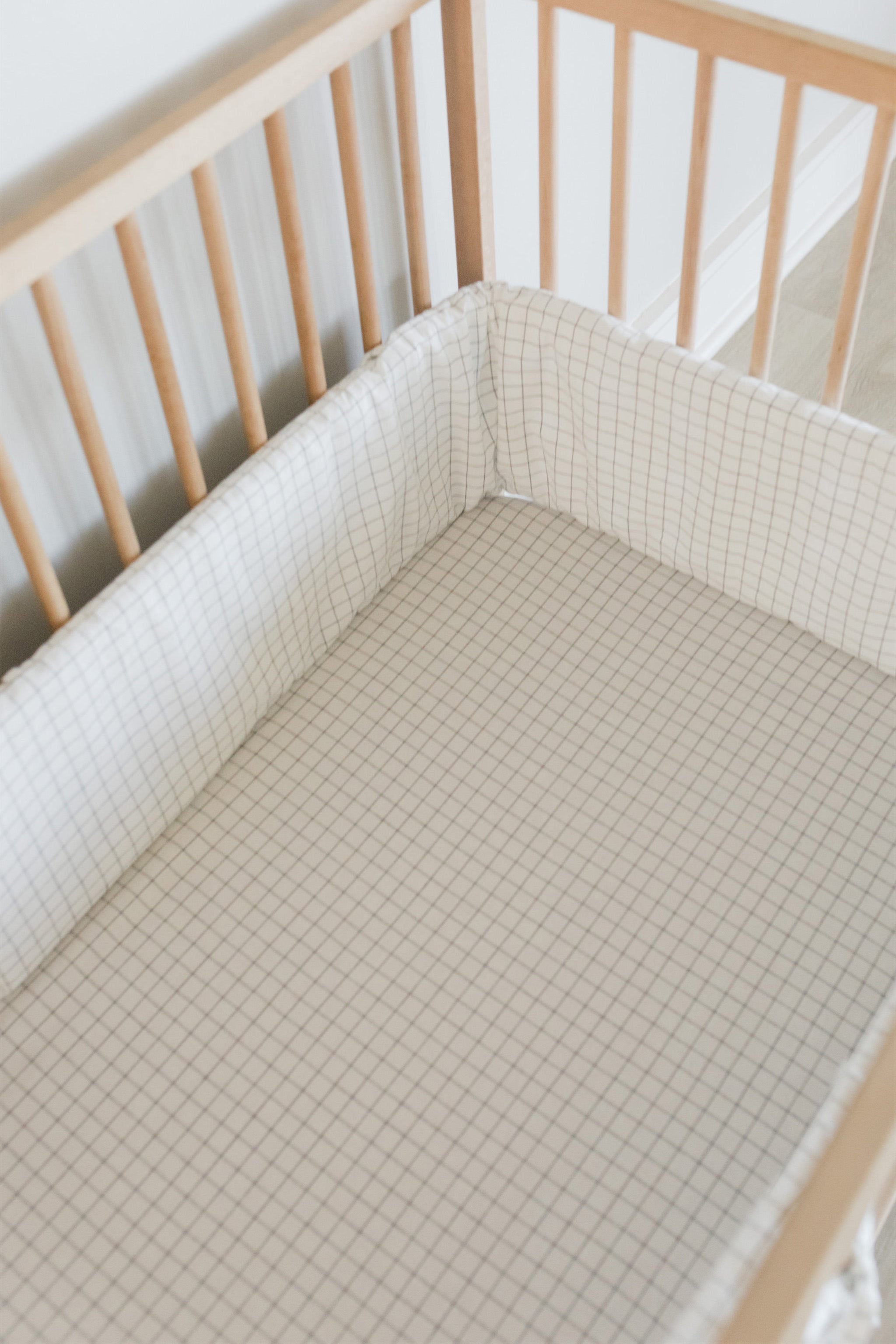 Cotton crib bumper online