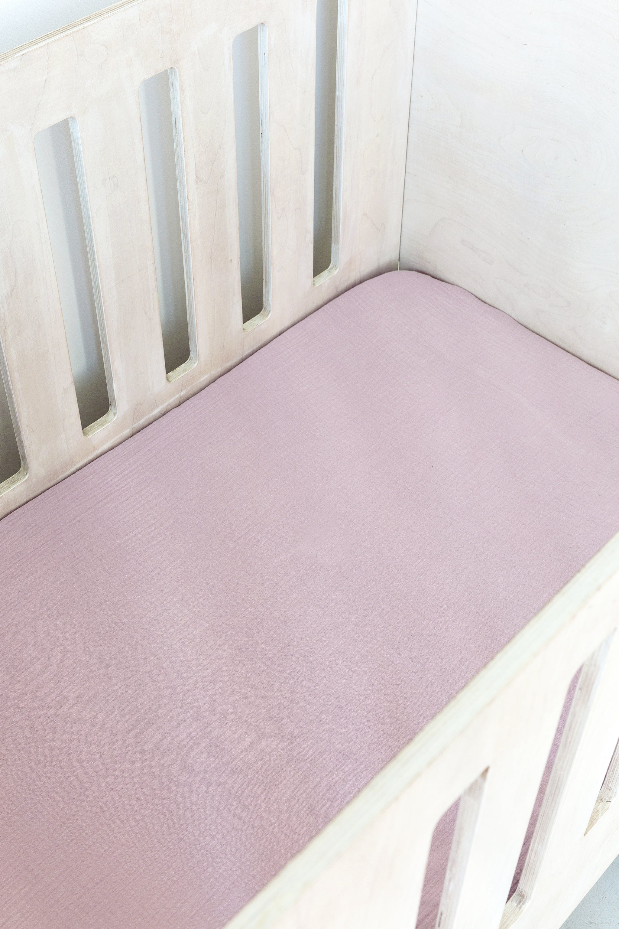 Dusty pink shop cot sheet